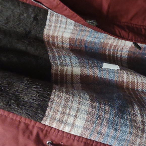 Vintage Sears chore Barn jacket coat blanket lined LG long trench 60s workwear - Picture 10 of 14